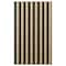 Ekena Millwork AcoustixPro Noise Cancelling Half Round Small Slat Wall Panel SWA0625X0500HRAW - alternate 1